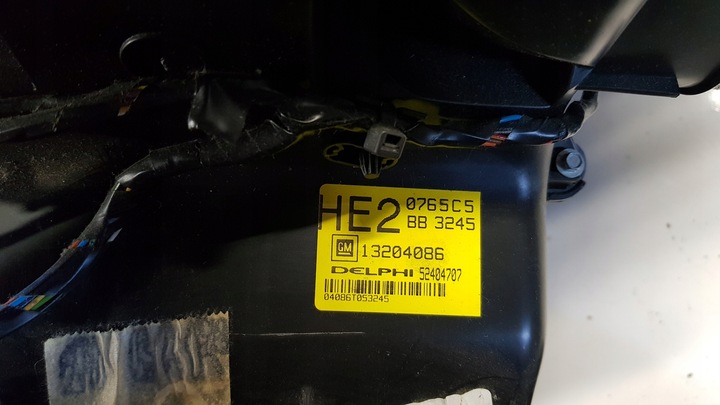 фото №10, Обігрівач повітродувка opel astra h 13204086