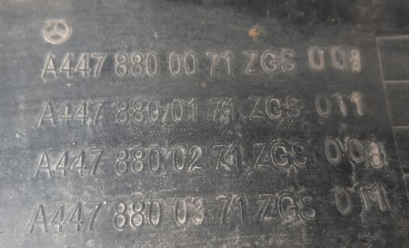 фото №6, Mercedes vito w447 бампер зад a4478800071