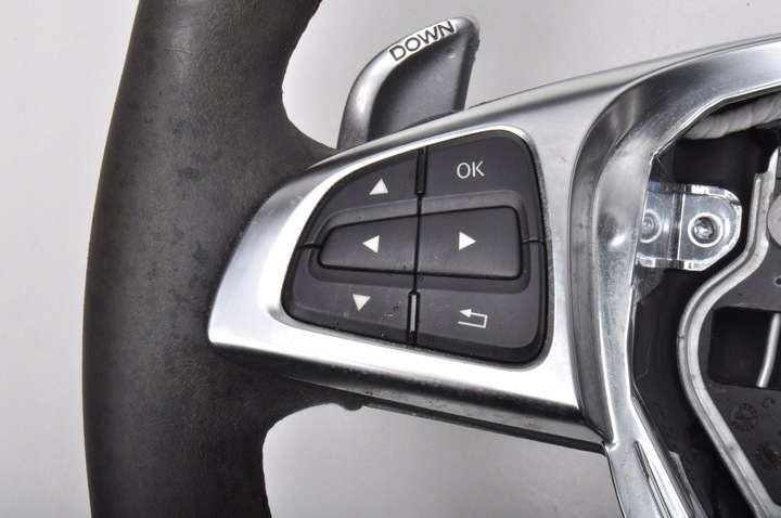 фото №7, Mercedes x156 w156 w205 w213 amg кермо багатофункціональна пелюстки шкіра