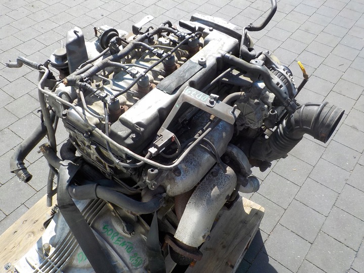 фото №7, Kia sorento i 04r 2.5 crdi 140km двигатель d4cb комплектный film