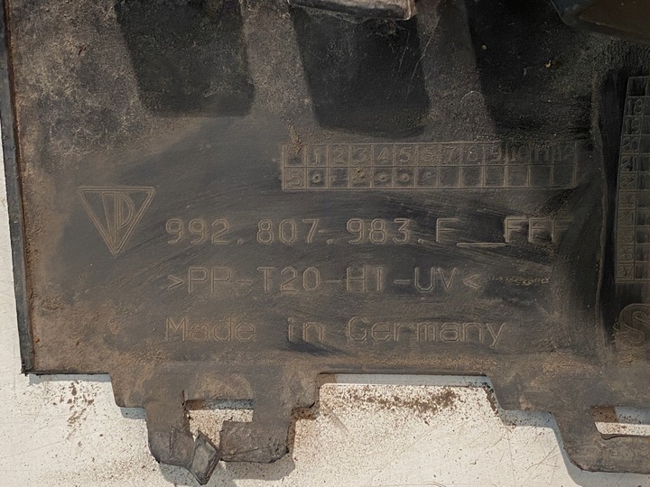 фото №10, Porsche carrera 911 992 диффузор бампера зад