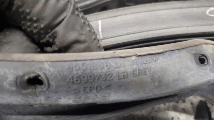 фото №11, 4551958 прокладка двері лівий зад saab 9-5 99r універсал