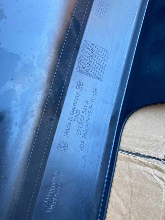 фото №7, Vw tiguan iii 571 elegance хром комплектный бампер зад задний pdc lp5j