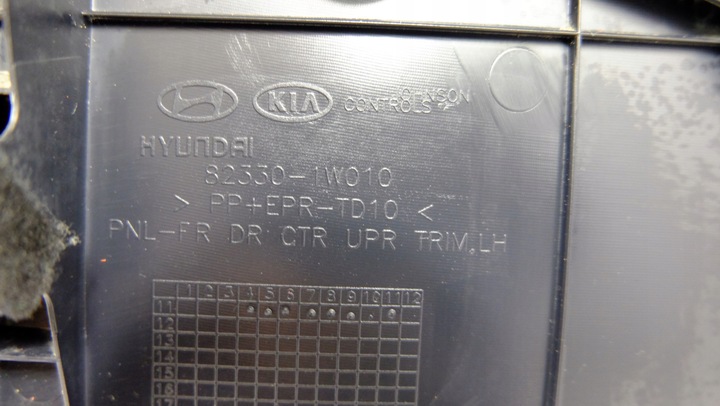 фото №13, Kia rio iii обивка боковина дверь левый перед