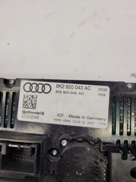 фото №7, Панель климатроник audi a4 a5 q5 8k2820043ac uk !!!