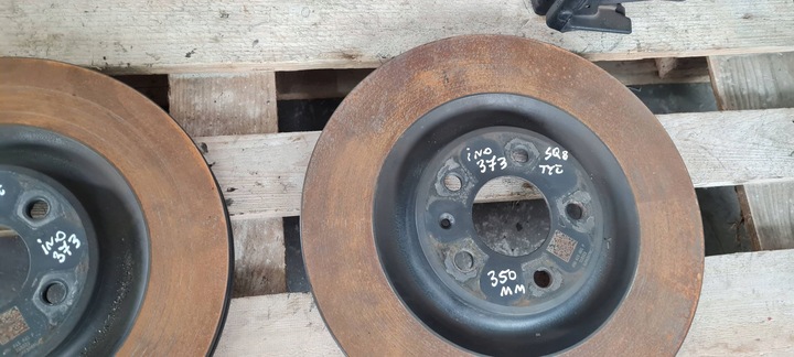 фото №8, Sq8 4m rsq8 q8 супорт затискачі диски набір гальмівний зад 350mm sq7 4m q7