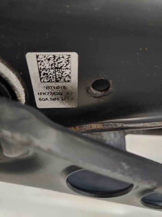 фото №12, Vw touran 5t iii балка підрамник зад підвішування важіль 5qa505315c 5q0505323d