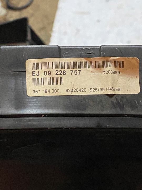 фото №5, Спидометр приборы спидометр zafira a 09228757