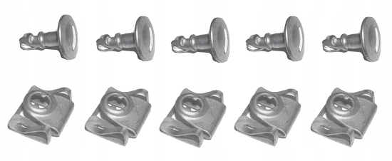 фото №1, Клипсы защитные накладки audi 100 c4 a4 a6 a8 skoda superb