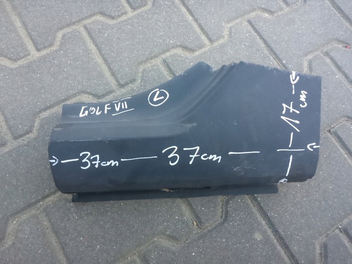 фото №2, Vw golf vii 5g4 hb порог подножка левая новая оригинал