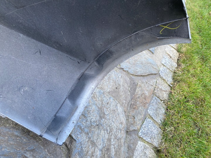 фото №15, Opel astra j рестайлинг бампер спойлер хром зад универсал 13368934 оригинал