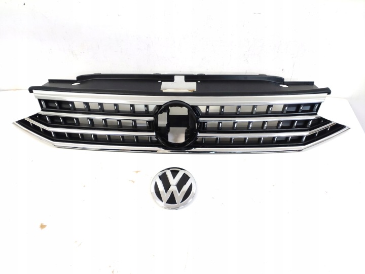 фото №9, Новый решётка радиатора решётка радиатор бампера vw passat b8 рестайлинг 2020- хром highline