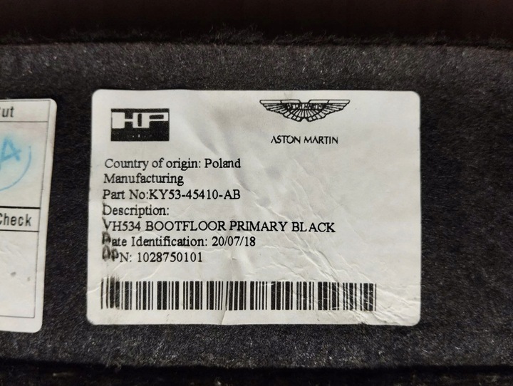 фото №5, Aston martin db11 2019 защита задней крышки ky5345410ab