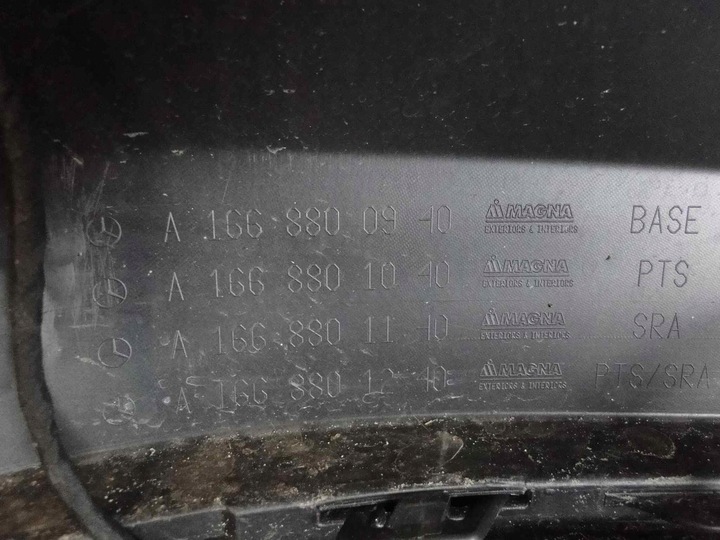 фото №9, Mercedes ml w166 166 бампер переднє pts sprys 197