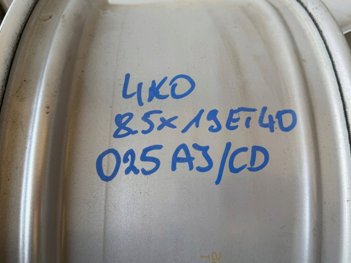 фото №12, Audi a6 c8 4k диски 8.5jx19 et40 4k0601025 aj оригінал