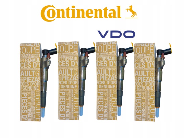 фото №12, Комплект форсунок 4штуки opel renault nissan 2.3 166009567r oem номер new