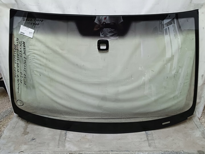 фото №1, Стекло передняя porsche cayenne/ toureg 2002-2010 датчик pas солнечный ir фото