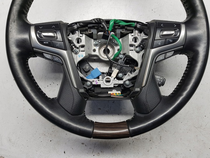 фото №4, Toyota land cruiser 150 рестайлінг 18-22r кермо шкіряний