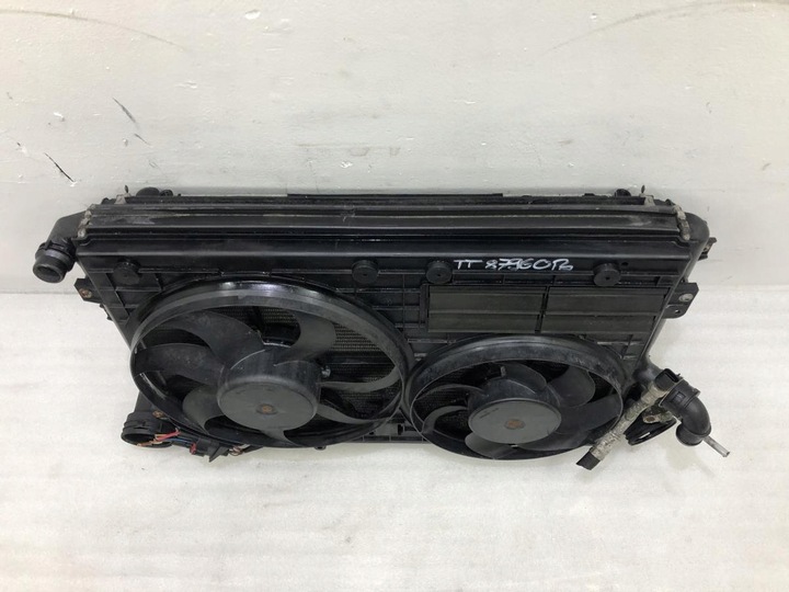 фото №7, Комплект радіатор вентилятори audi tt 8j 2.0tdi