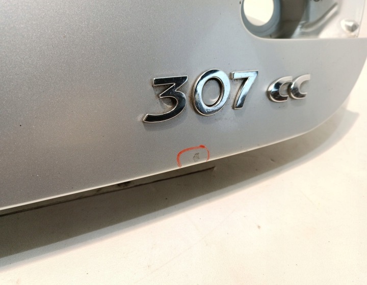 фото №6, Кришка задня зад peugeot 307 cc cabrio