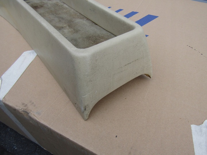 фото №7, 11 mercedes w124 тунель середній кремовий вузька планка 88'