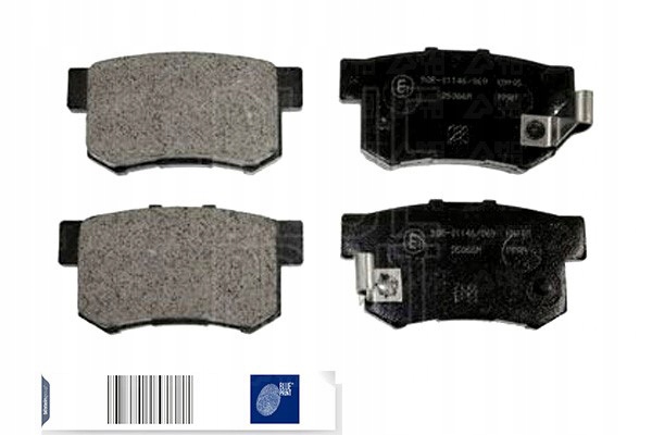 фото №1, Блакитний print гальмівні колодки гальмівні зад acura mdx rl rsx t