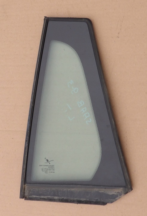 фото №1, Saab 9-3 ii рестайлінг універсал скло кузовна двері лівий зад 12792105