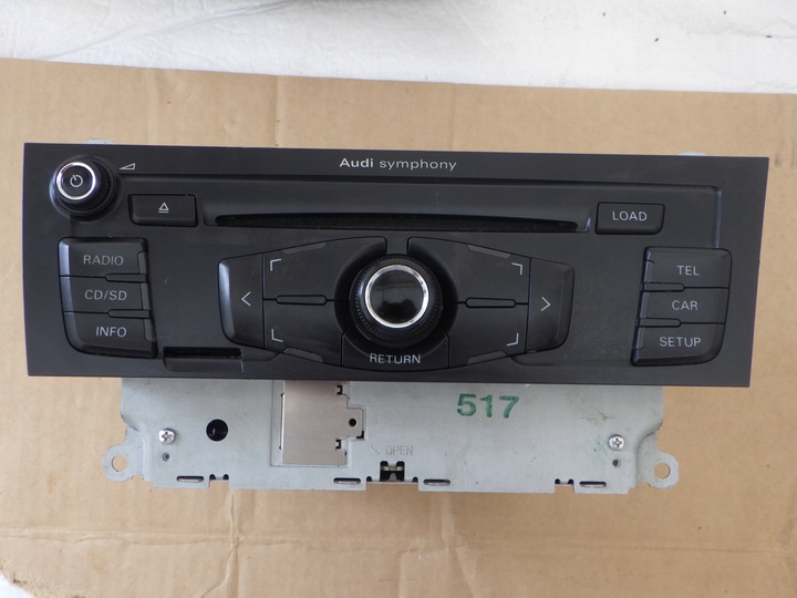 фото №1, Радіо cd audi symphony a4 b8 a5 8t 8t2035195c
