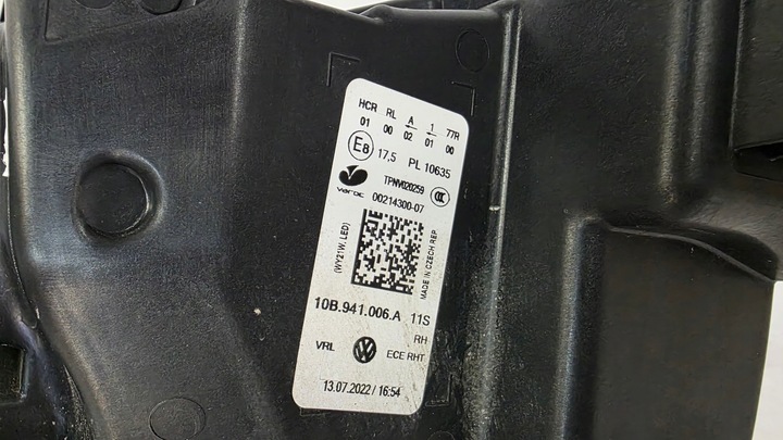 фото №14, Лампа передняя правая vw id3 id.3 led фара