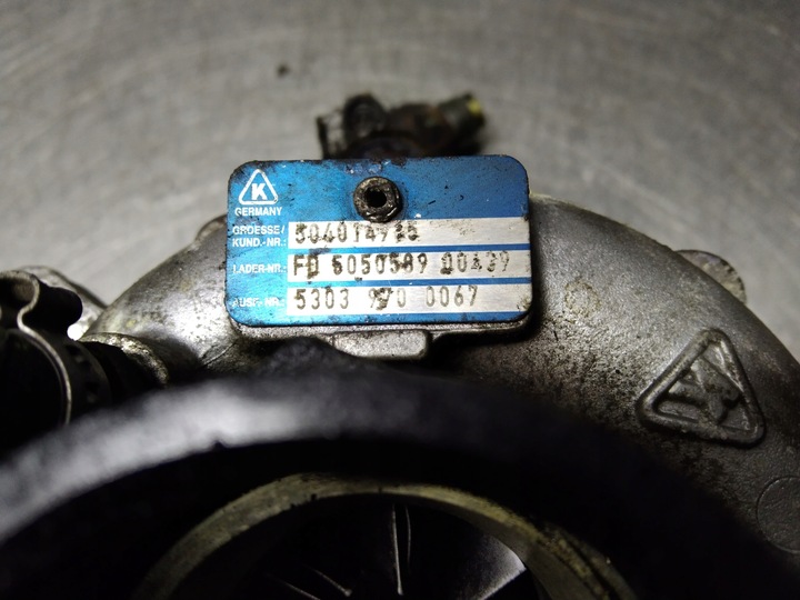 фото №7, Iveco dukato 2.3 jtd турбонагнітач 53039700067