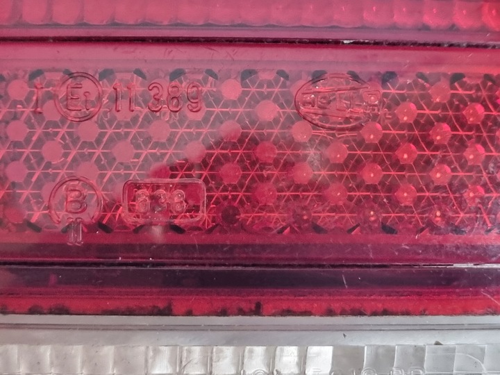 фото №13, Vw garbus лампа плафон зад 3-кольоровий eur. оригінал. hella srbbl 365