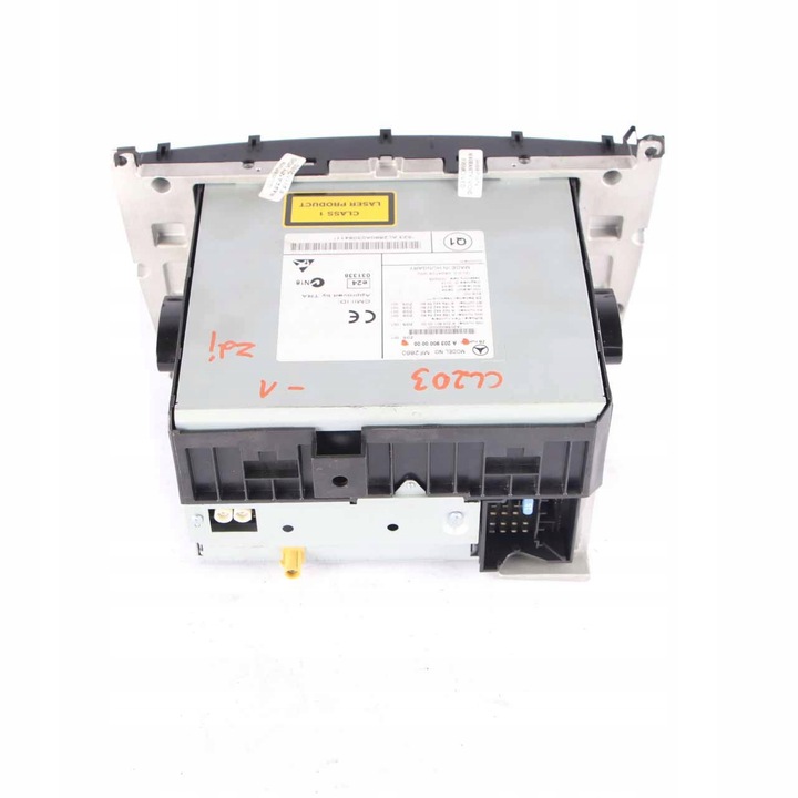 фото №10, Mercedes cl203 радиопроигрыватель cd a2039000000