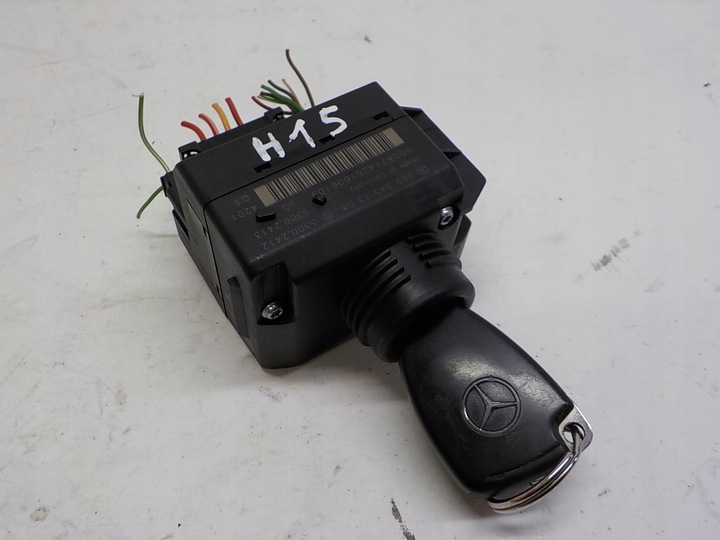 фото №1, Mercedes w209 clk c209 замок запалювання ключ pilot