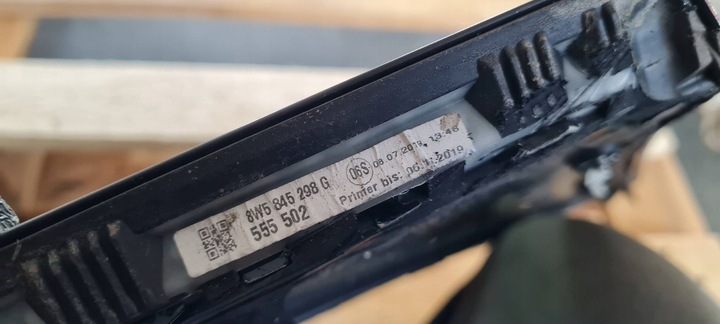 фото №14, A4 b9 8w рестайлинг стекло кузовная правая правые зад треугольник as3 19r 8w5845298g