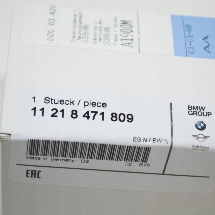 фото №10, Bmw 1 f21 двигатель главные подшипник вала коленчатого 55,00mm 11218471809