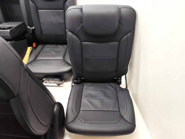 фото №8, Mercedes gl w166 сиденья диван обшивки кожа комплект 7 человек