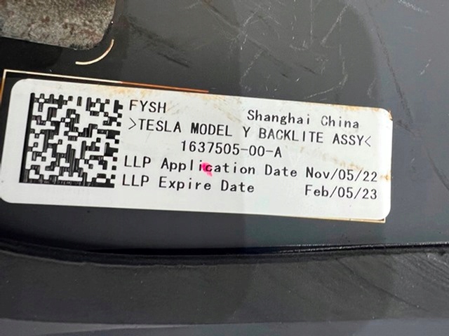 фото №6, Tesla модель y скло задня w кришка багажника багажника 1637505-00-a