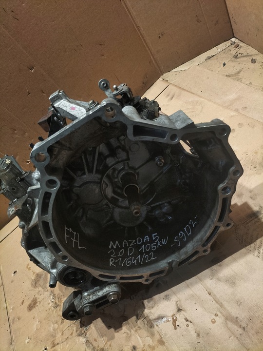 фото №1, Коробка передач коробки передач mazda 2.0 citd rf7j f7l