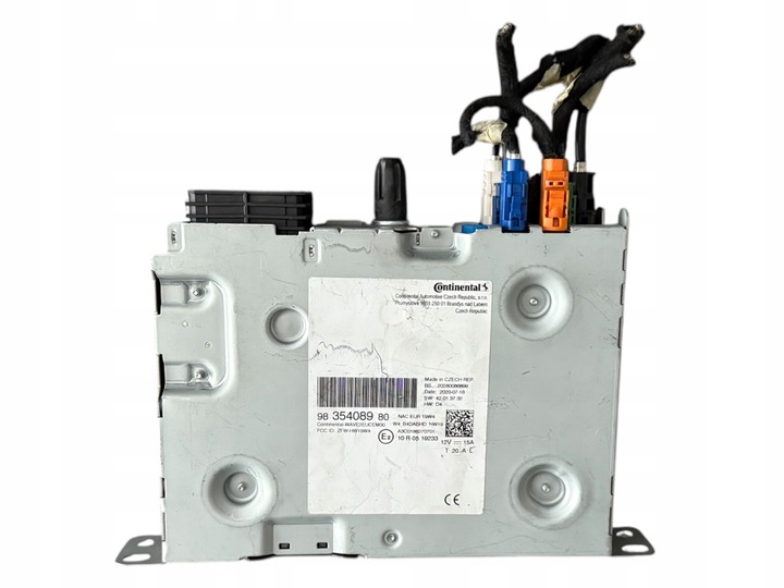 фото №1, Радио навигация считыватель citroen peugeot 9835408980