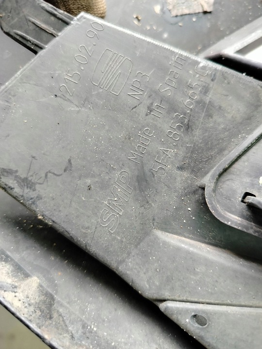 фото №3, Seat leon iv решётка левая перед 5fa853665c