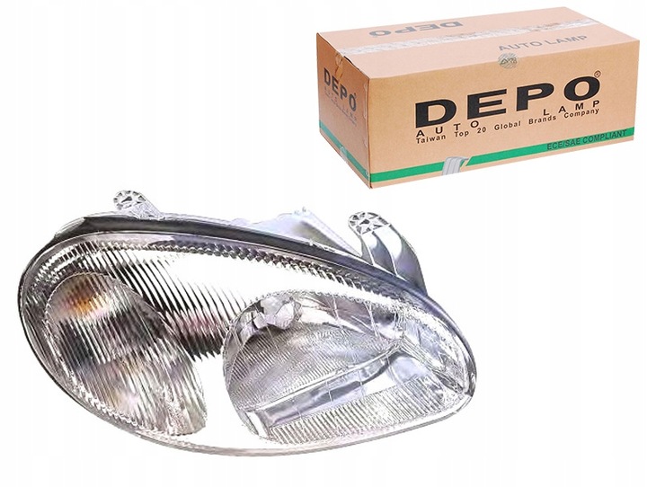 фото №3, Chevrolet aveo kalos 4d 06-08 фара правий now