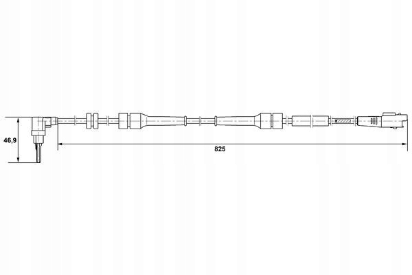 фото №14, Датчик abs bosch 0265007084