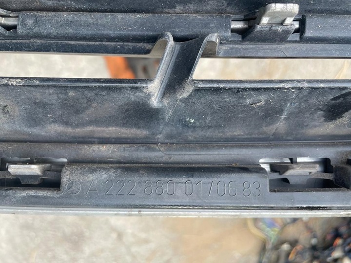 фото №6, Решітка решітка радіатора mercedes w222 дистронік радар a2228800183