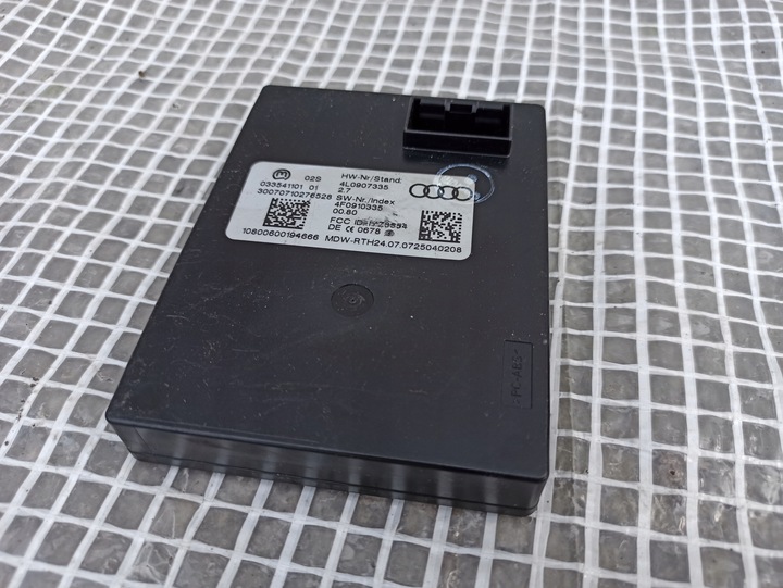 фото №1, Audi q7 4l модуль блок управления kessy keyless 4l0907335