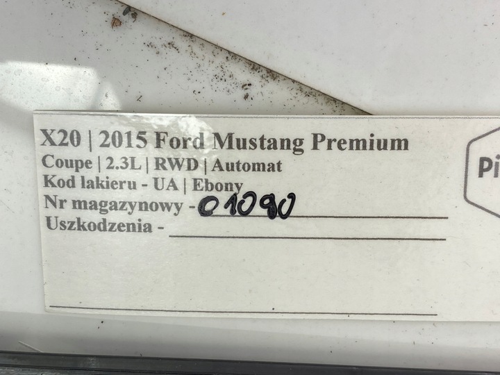 фото №6, Планка дахова прокладка ford mustang vi 2015+ usa