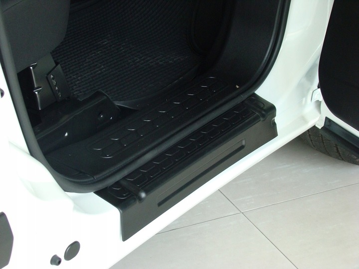 фото №2, Fiat doblo ii 2010- накладки планки пороговые пороги