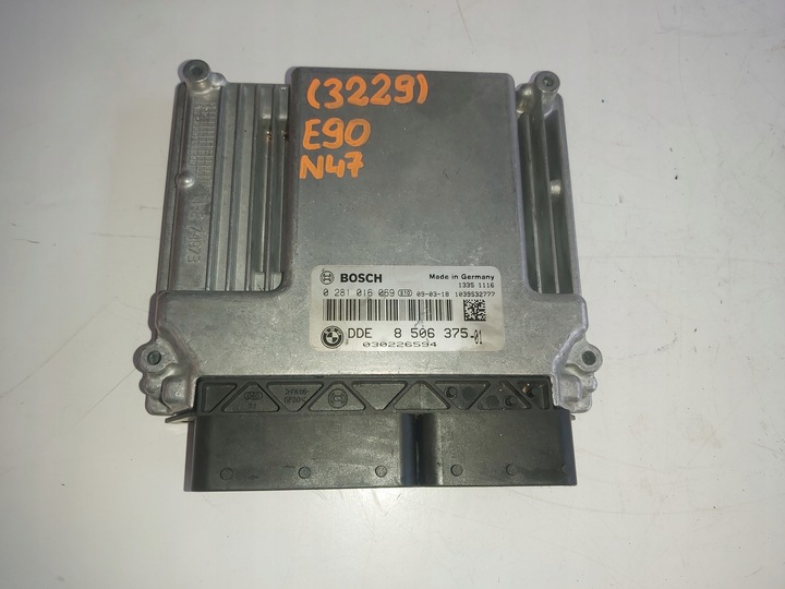 фото №1, Модуль компьютер блок управления двигателя bmw e90 n47