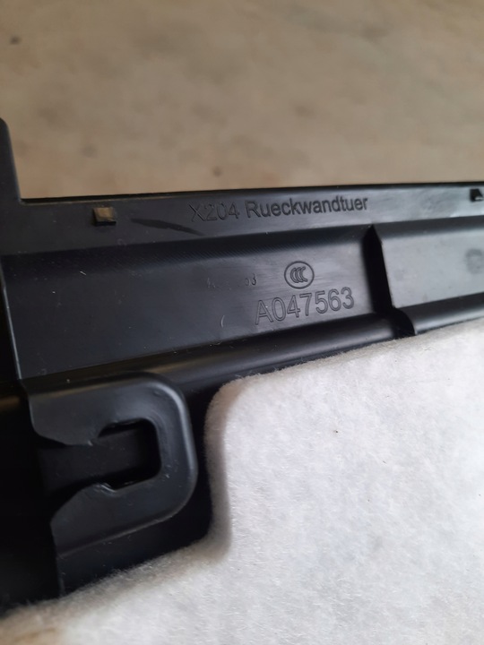 фото №11, Mercedes glk x204 09-15 защита крышки багажника a047563 usa