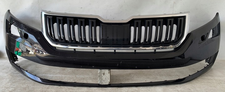 фото №1, Бампер перед переднее skoda kodiaq решётка радиатора омыватель