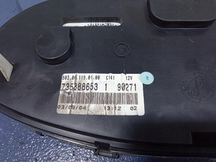 фото №5, Lancia musa 1.9 jtd панель приладів eu 555000680304